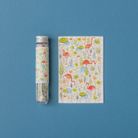 Micropuzzel flamingo